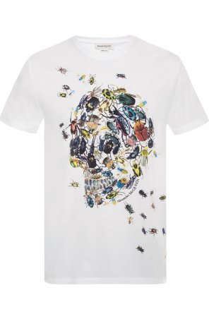 Skull motif t-shirt, zdjęcie 1 Skull motif t-shirt od Alexander McQueen